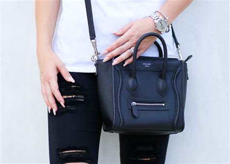 used celine nano black|Celine handbags for sale.